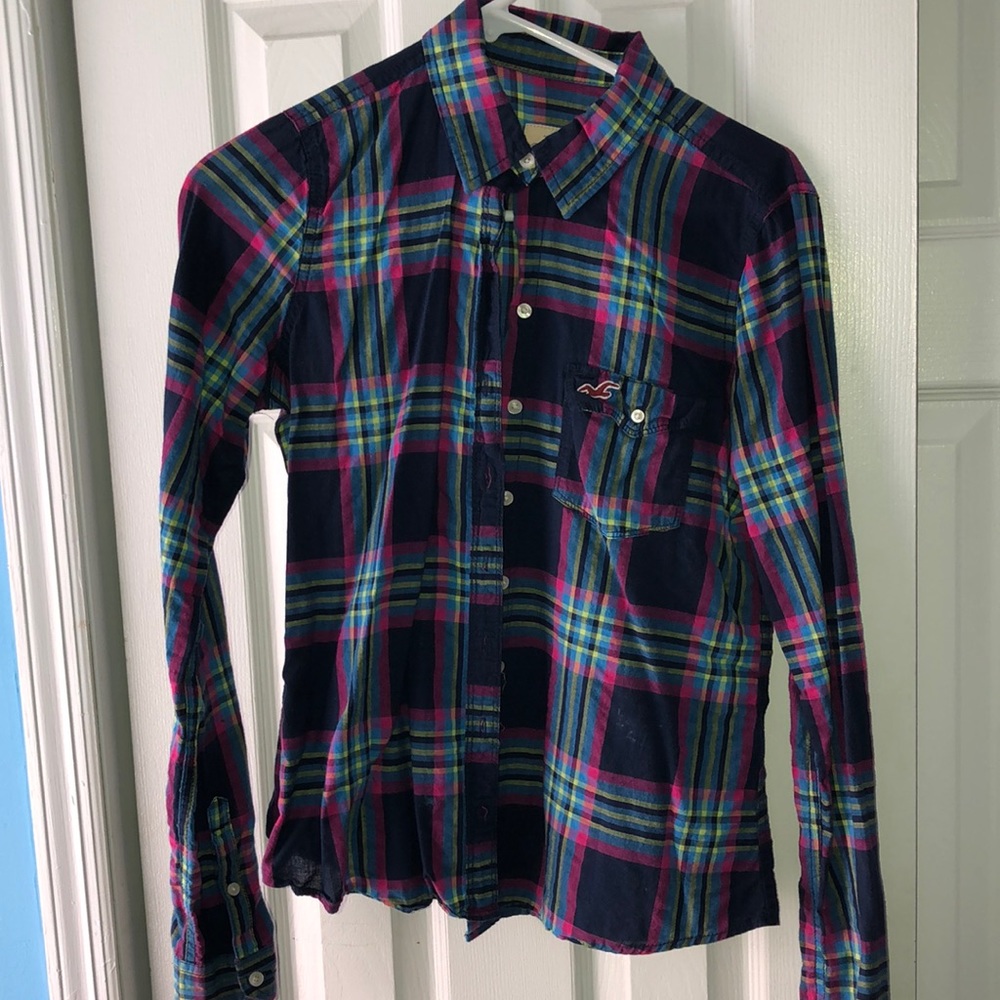Hollister plaid flannel